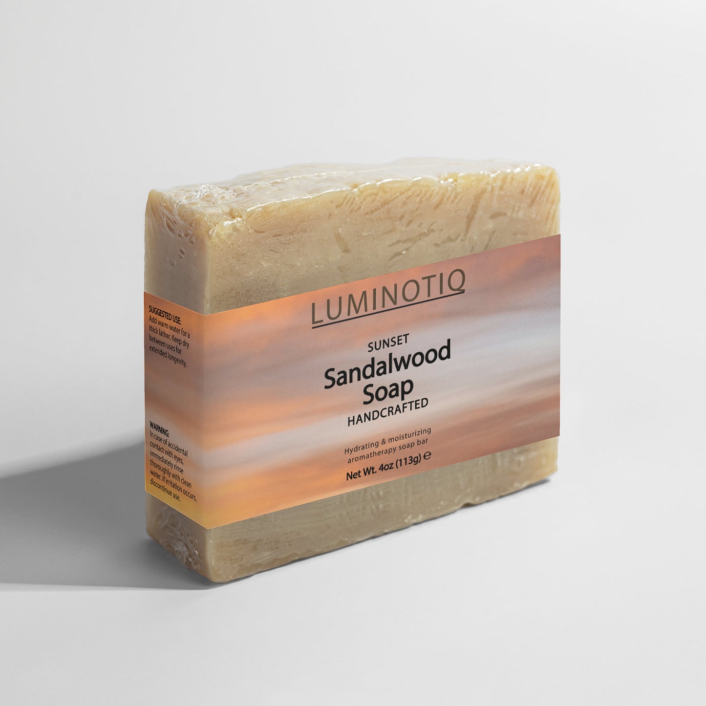 SUNSET Sandalwood Soap