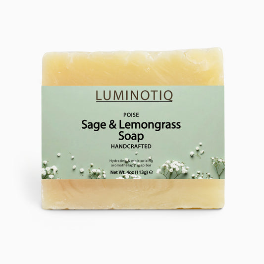 POISE Sage & Lemongrass Soap