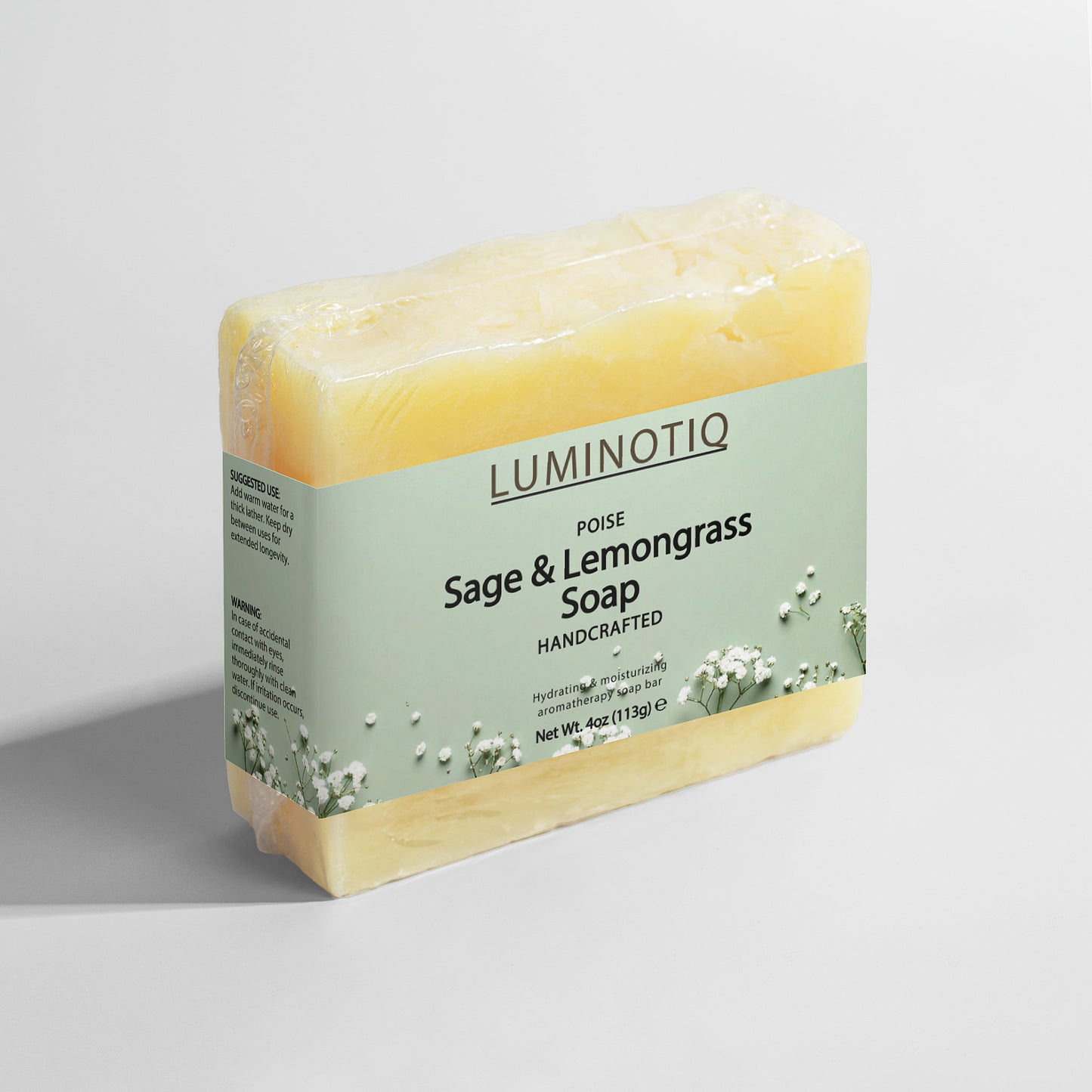 POISE Sage & Lemongrass Soap