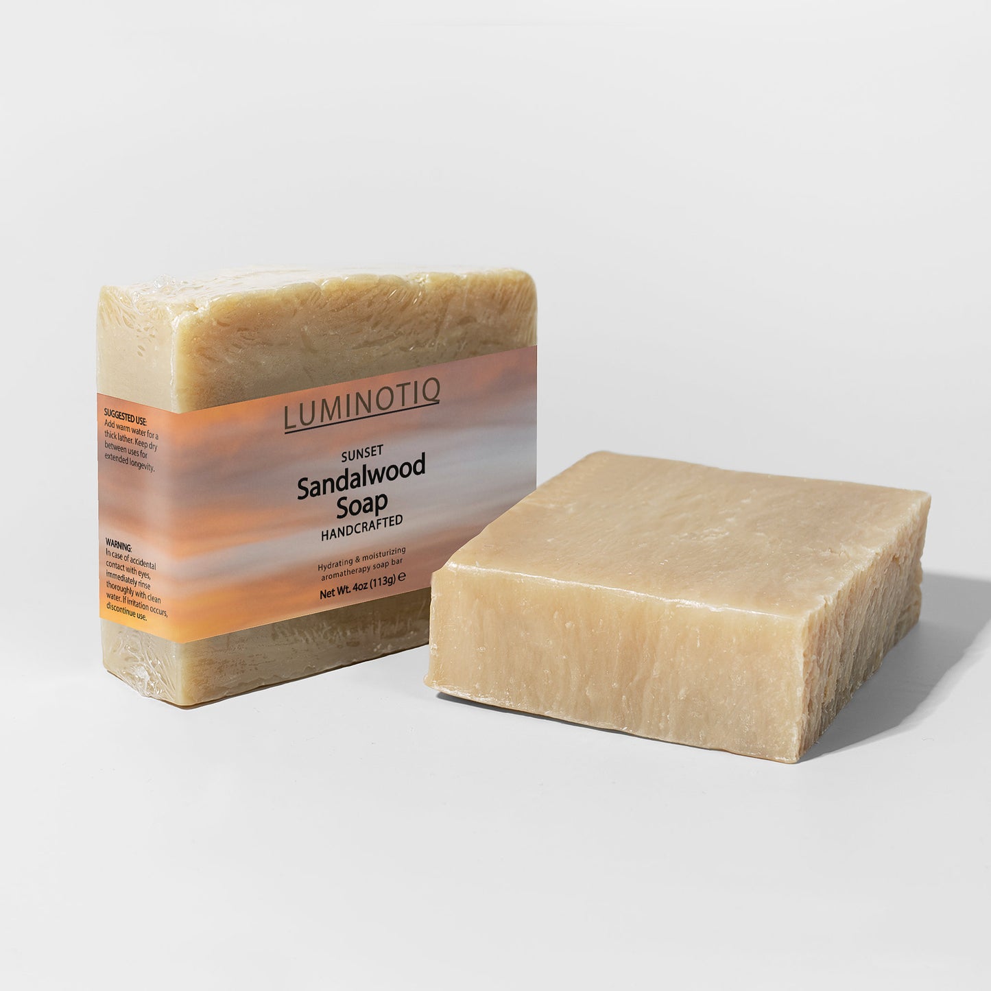 SUNSET Sandalwood Soap