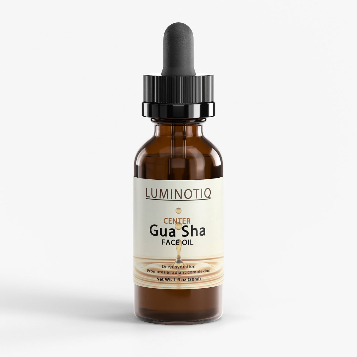 CENTER Gua Sha Face Oil - Ritual-ready oil for sculpting, lifting and glow.