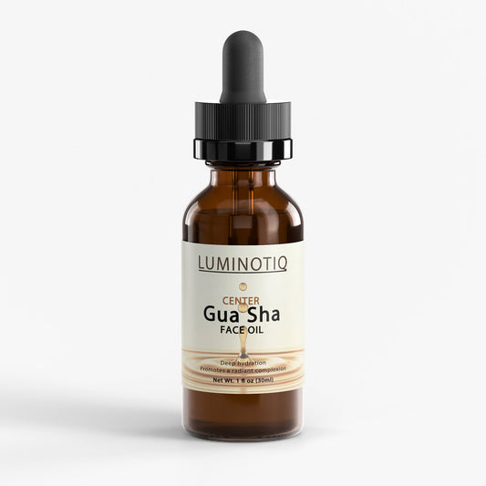 CENTER Gua Sha Face Oil - Ritual-ready oil for sculpting, lifting and glow.