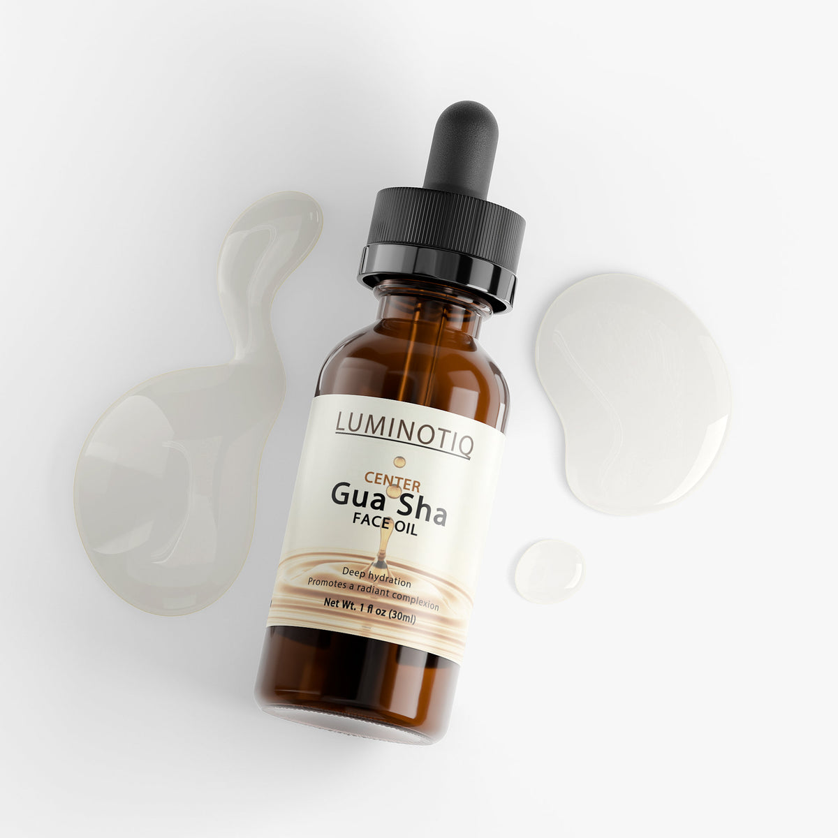 CENTER Gua Sha Face Oil - Ritual-ready oil for sculpting, lifting and glow.