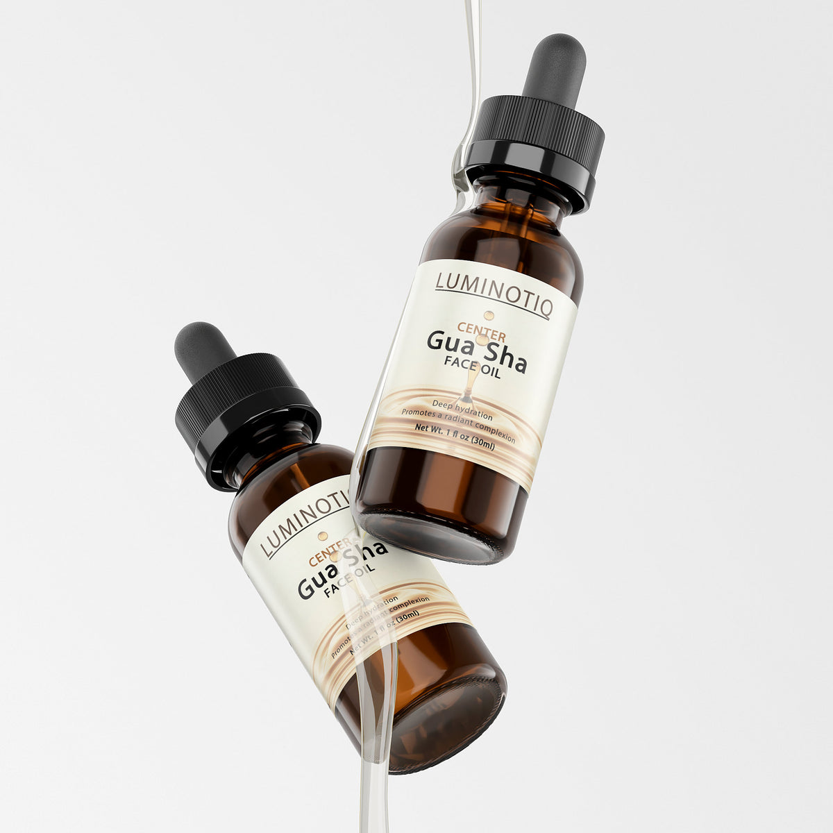 CENTER Gua Sha Face Oil - Ritual-ready oil for sculpting, lifting and glow.